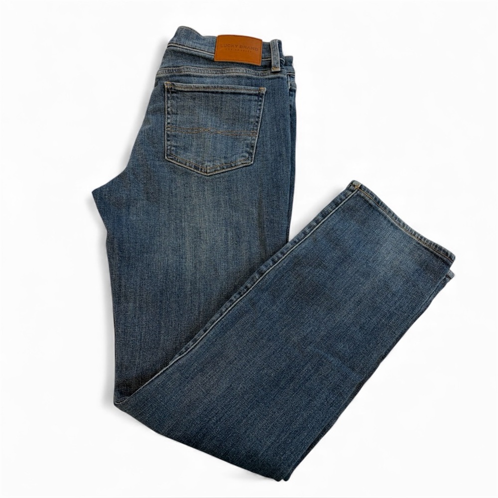 Lucky Brand Women's Mid Rise Straight Sweet Blue Jeans size 10